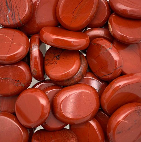 Red Jasper, Round