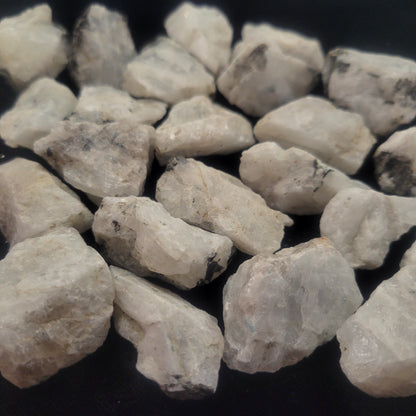 Rainbow Moonstone, Rough