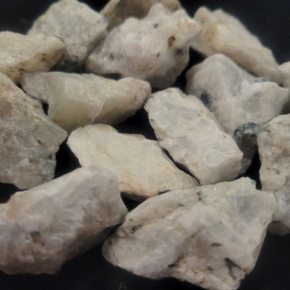 Rainbow Moonstone, Rough