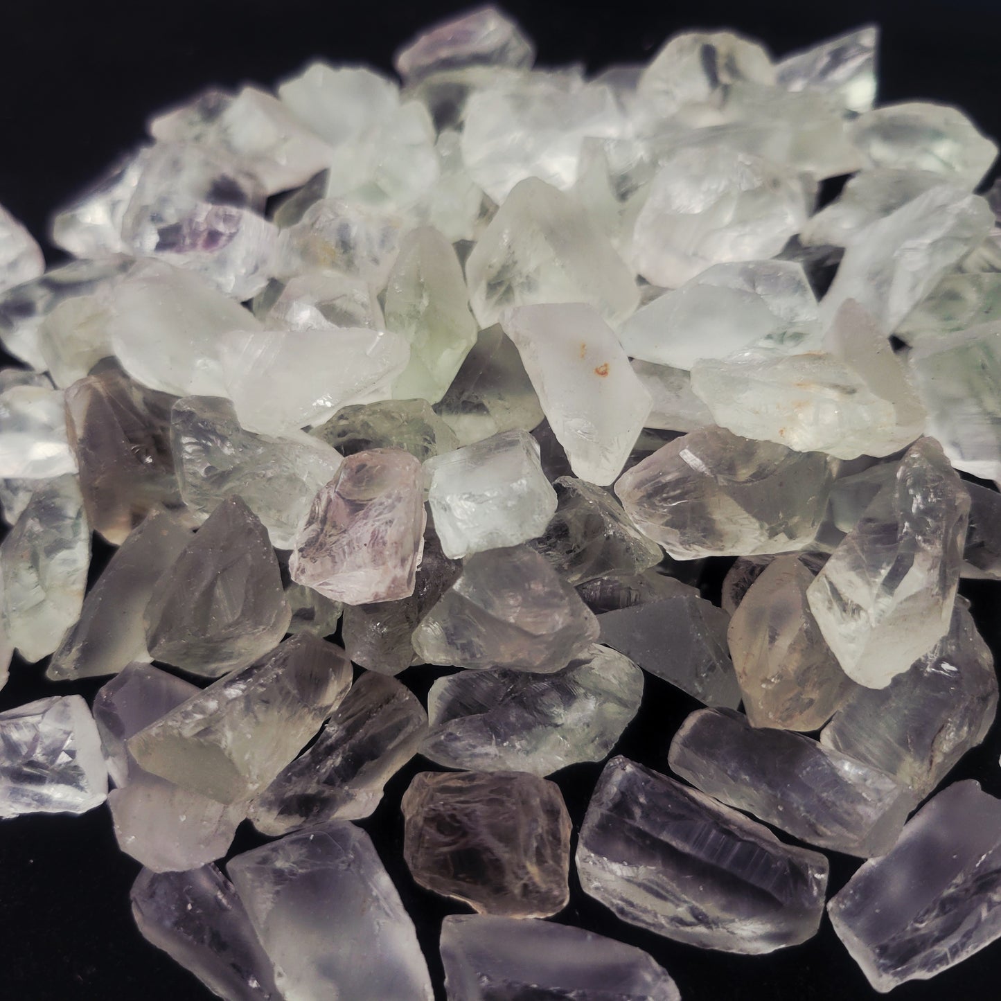 Prasiolite, Rough