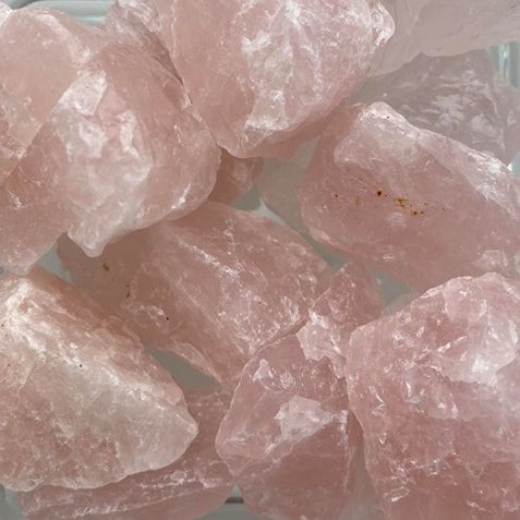 Rose Quartz Rough, Extra Large