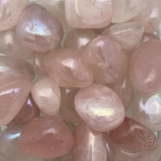 Angel Aura Rose Quartz, Medium