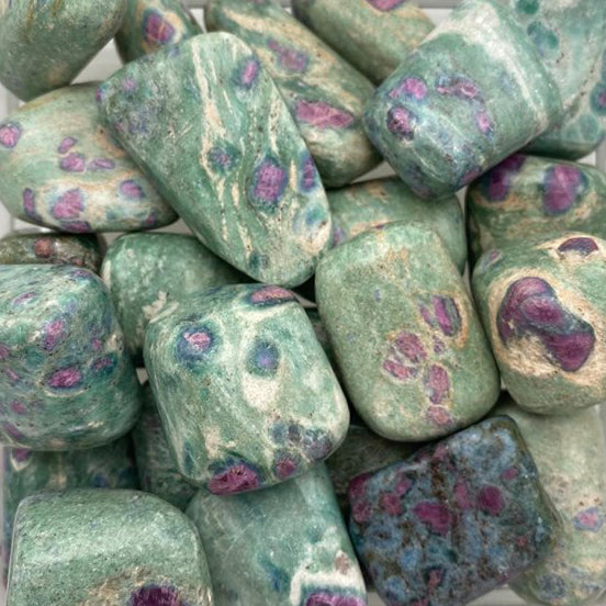 Fuchsite with Ruby, Medium