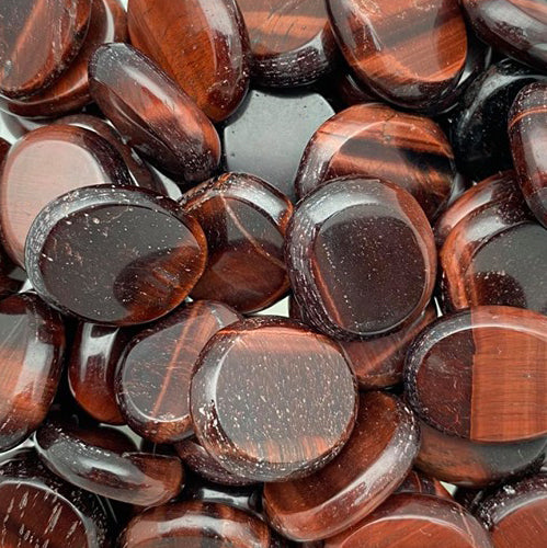 Red Tiger Eye (Bulls Eye/Ox Eye), Round