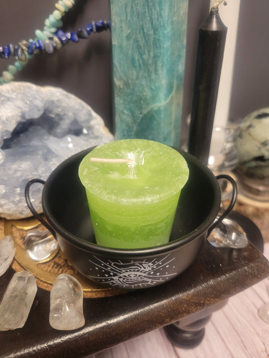 Abundance Crystal Journey Votive