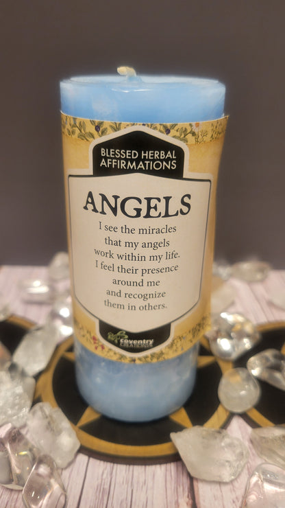 Coventry Creations Affirmation Pillar - Angels