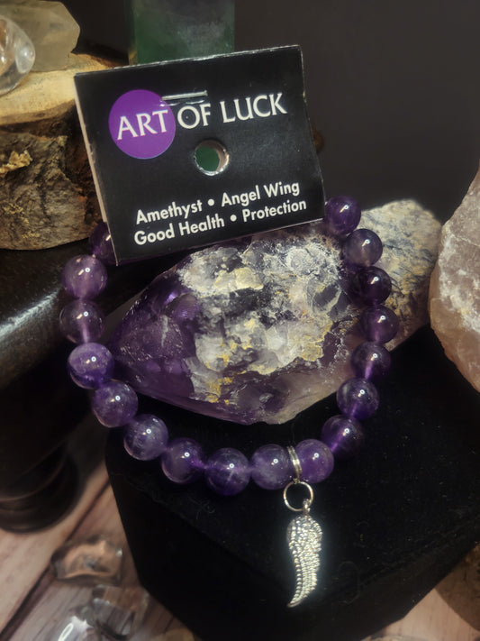 Good Health & Protection Amethyst Art of Luck Bracelet