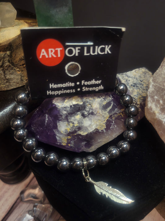 Happiness Hematite Art of Luck Bracelet