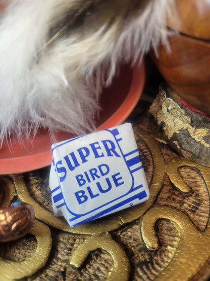 Super Bird Blue Anil Azul Square