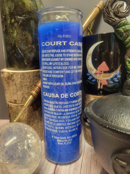 Court Case 7 Day Candle