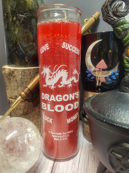 Dragon's Blood 7 Day Candle