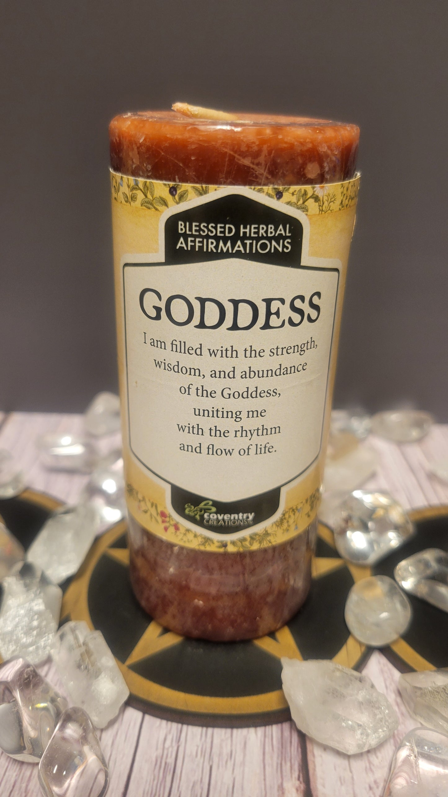 Affirmation Pillar - Goddess