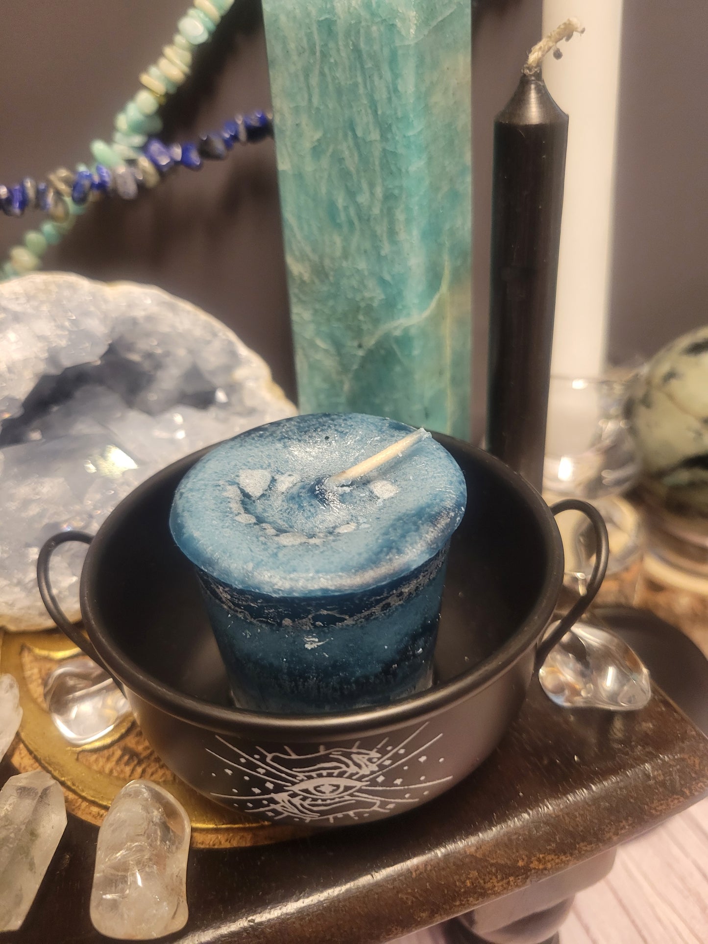 Gratitude Crystal Journey Votive