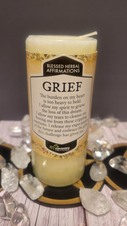 Coventry Creations Affirmation Pillar - Grief