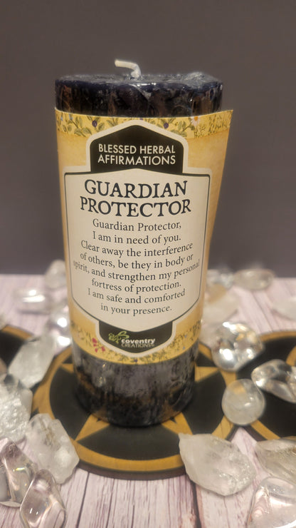 Affirmation Pillar - Guardian Protector