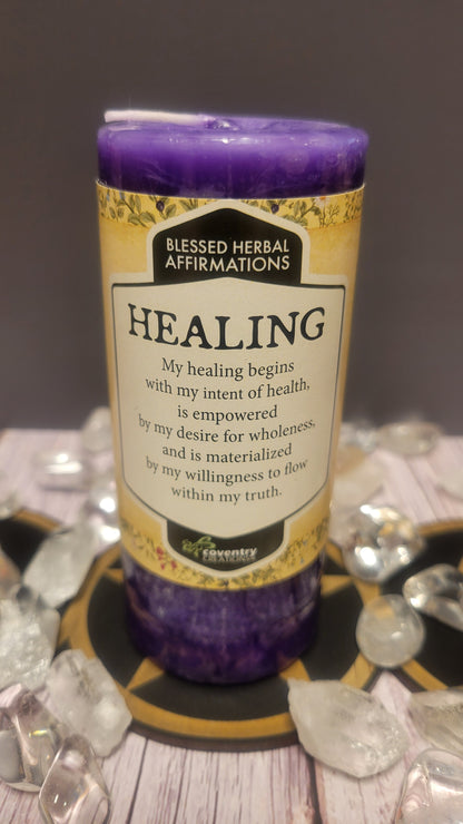 Affirmation Pillar - Healing