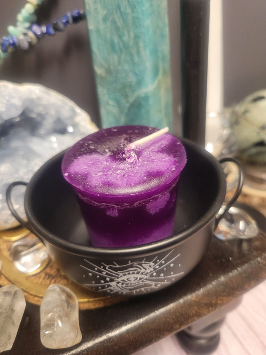 Healing Crystal Journey Votive