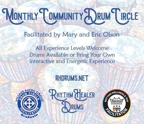 Monthly Community Drum Circle w/ Eric Olson
