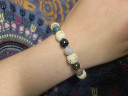 Unexpected Miracles Agate Karmalogy Bracelet