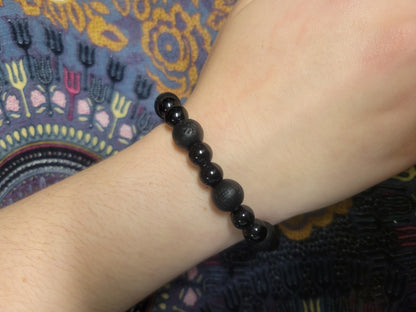 Power & Success Onyx Karmalogy Bracelet - Black