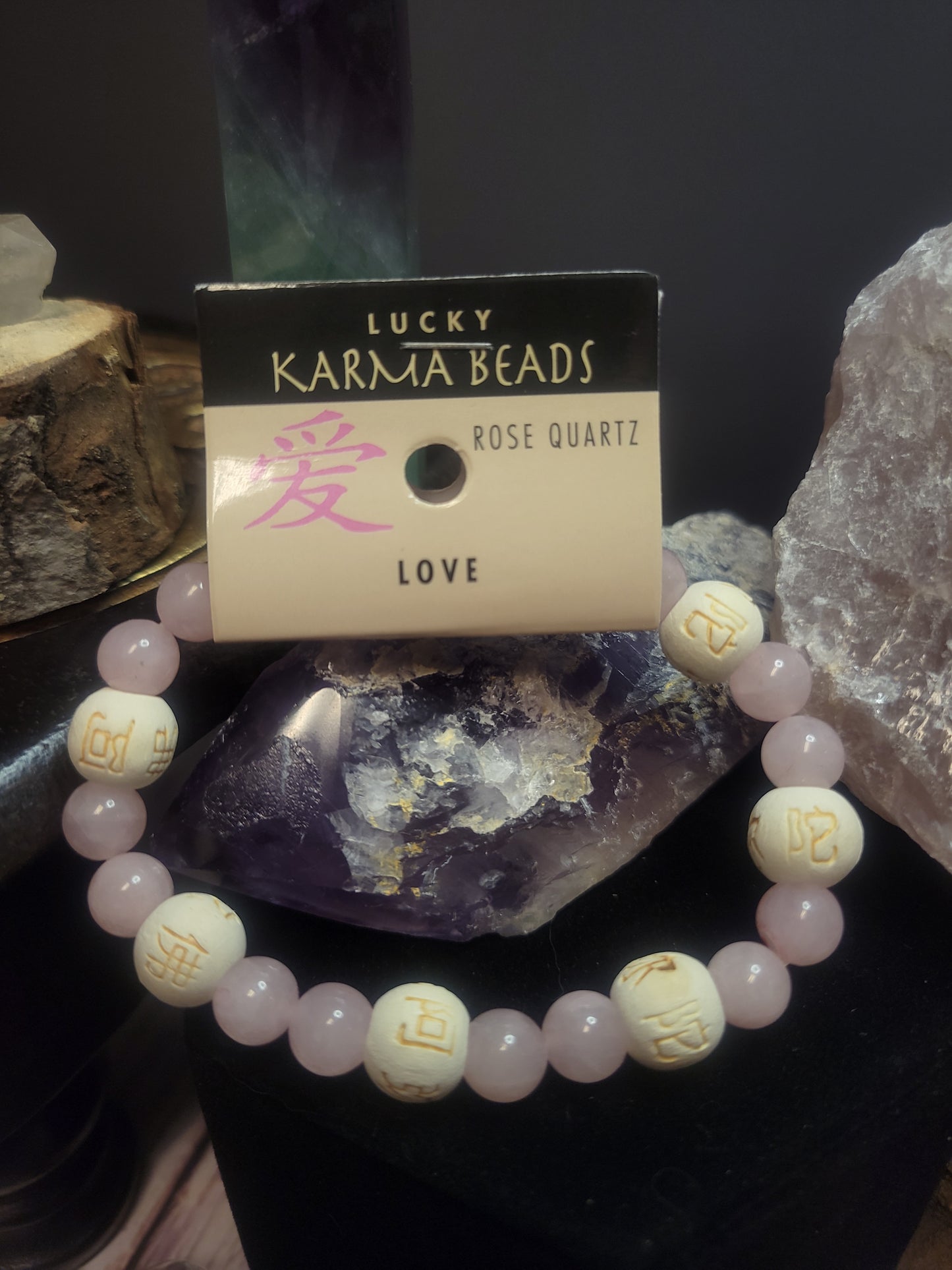 Love Rose Quartz Karmalogy Bracelet