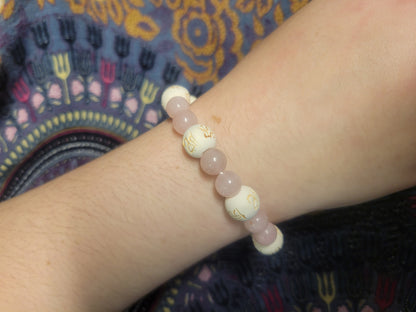 Love Rose Quartz Karmalogy Bracelet