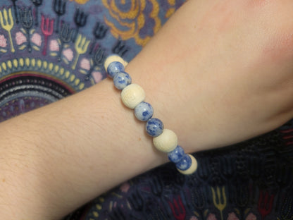 Peace, Joy & Nirvana Sodalite Karmalogy Bracelet