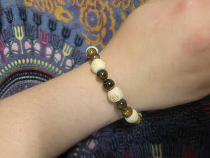 Protection & Balance Tiger Eye Karmalogy Bracelet