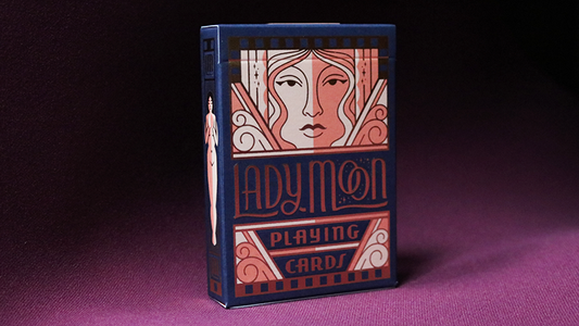 Lady Moon Playing Cards