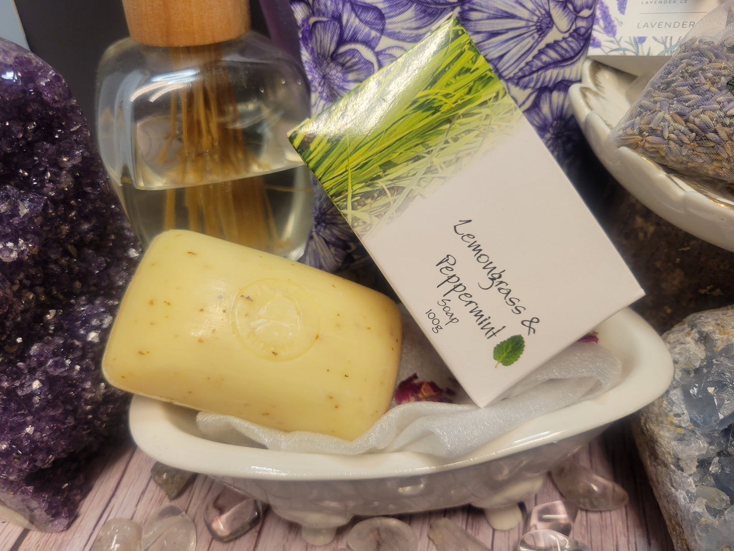 Lemongrass Peppermint Soap