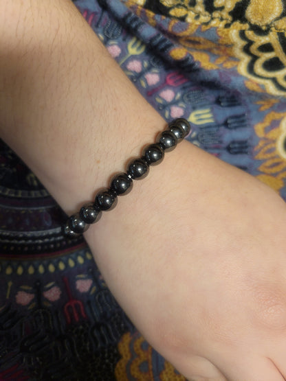 Happiness Hematite Lucky Magnetic Bracelet