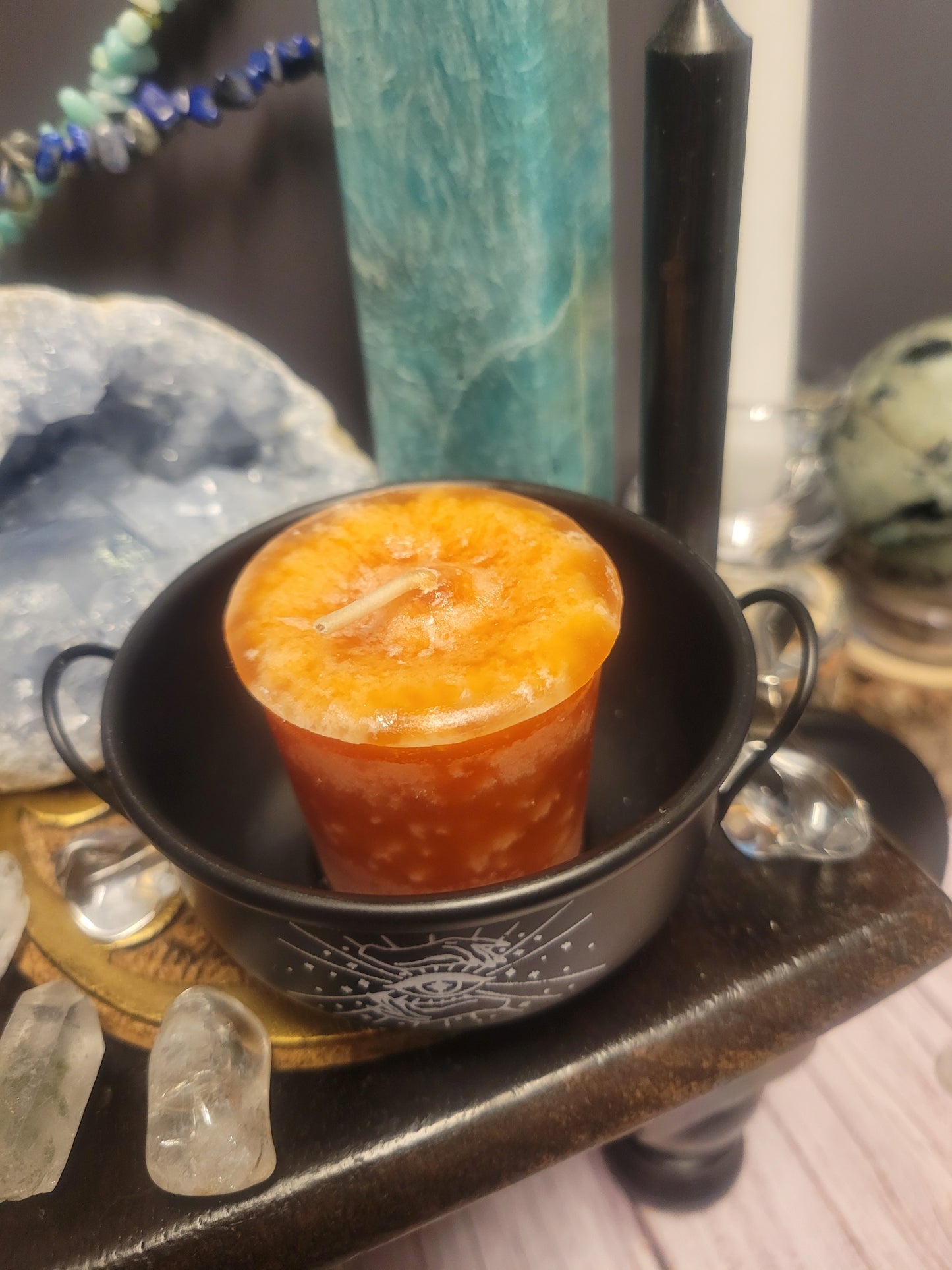 Nag Champa Crystal Journey Votive