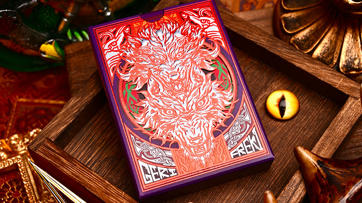 The Norse Myths Series Fenrir Playing Cards
