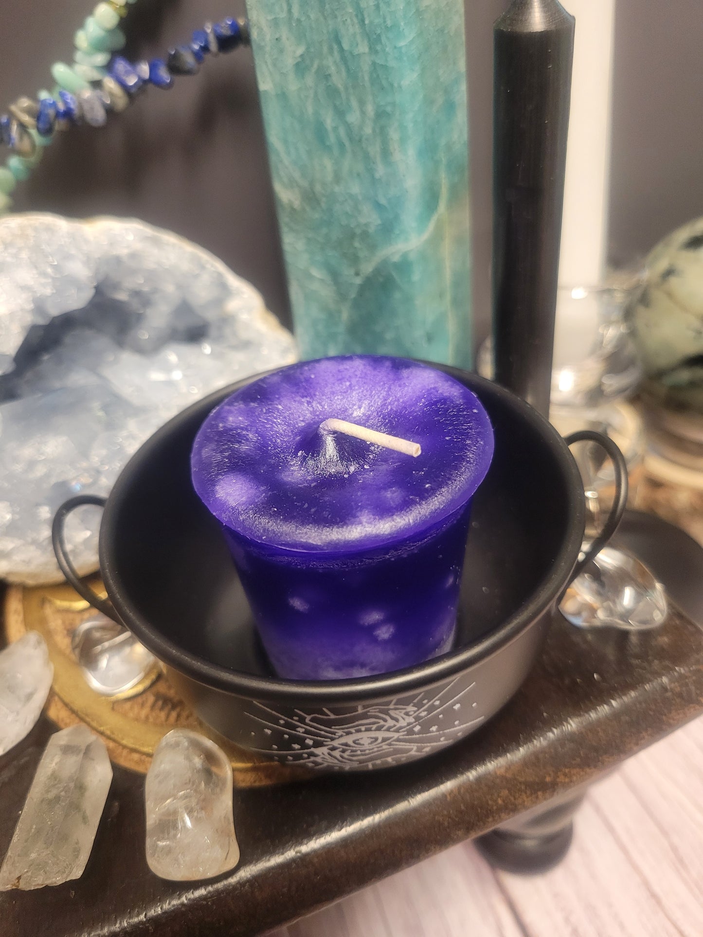 Patchouli Crystal Journey Votive