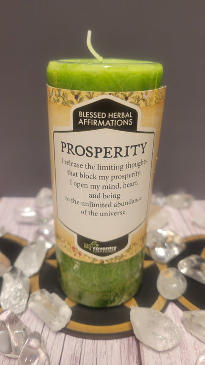 Affirmation Pillar - Prosperity