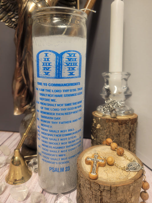 Psalm 23 7 Day Candle