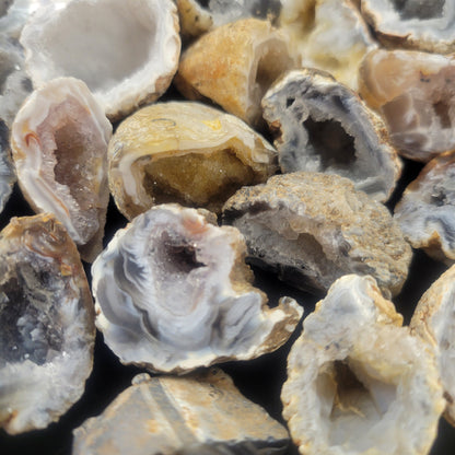Agate Geode Half