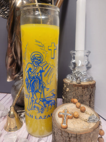 Saint Lazarus 7 Day Candle