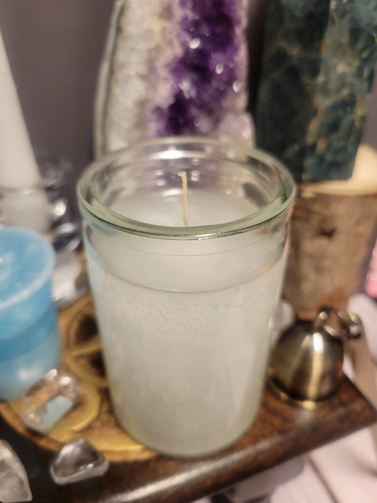 White 50 Hour Candle