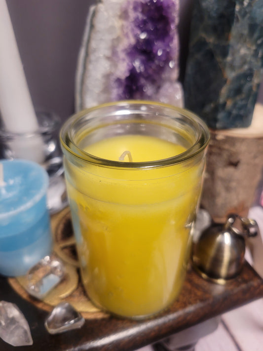 Yellow 50 Hour Candle