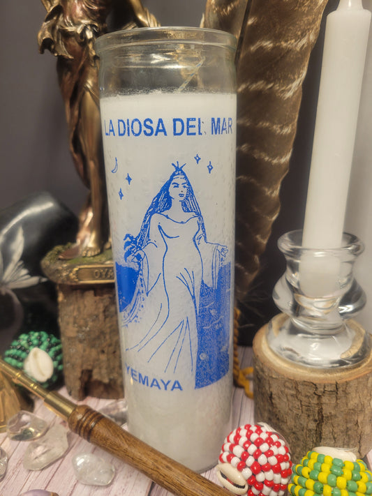 Orisha Yemaya, Goddess of the Sea 7 Day Candle