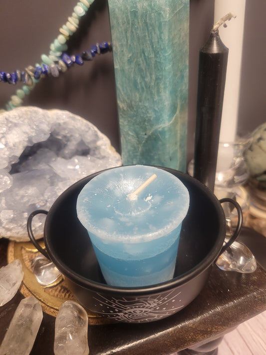 Ylang Ylang Crystal Journey Votive